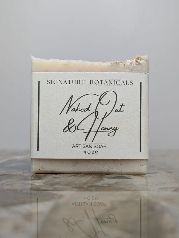 Naked honey and Oat Soap