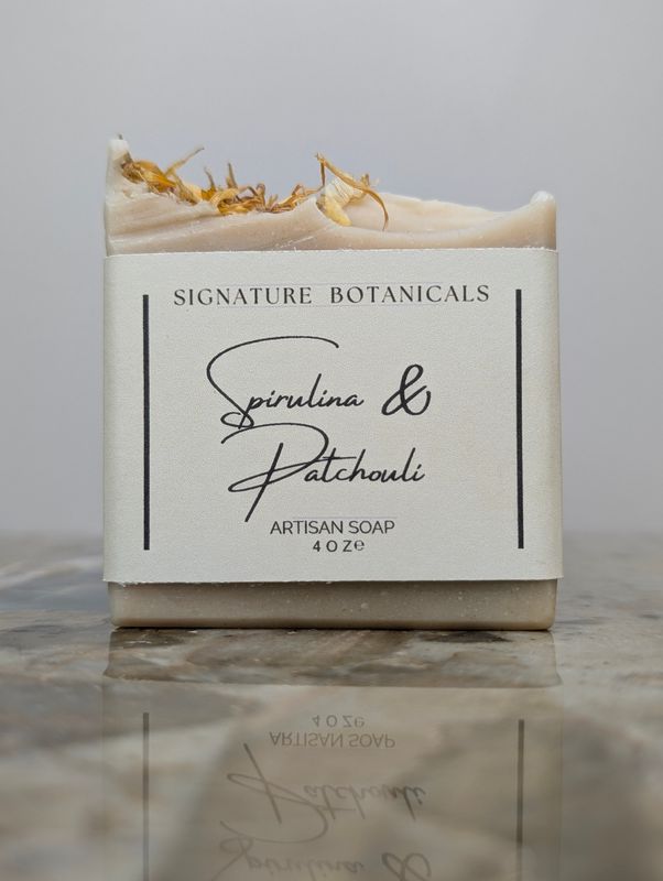 Spirulina & Patchouli Soap