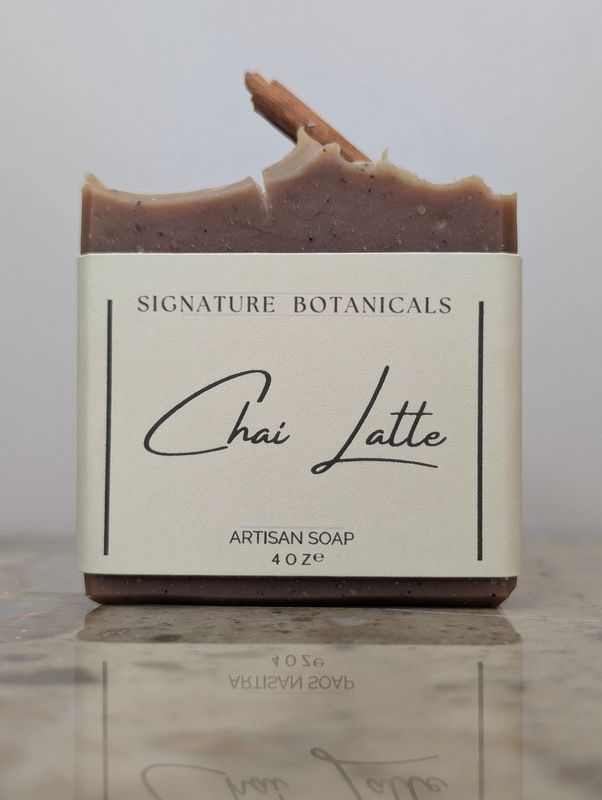 Chai latte soap