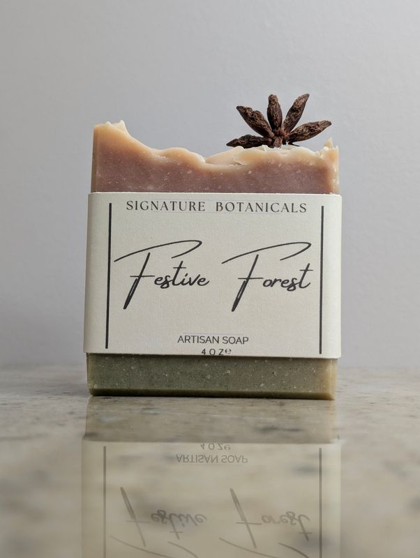 Festive Forest Soap