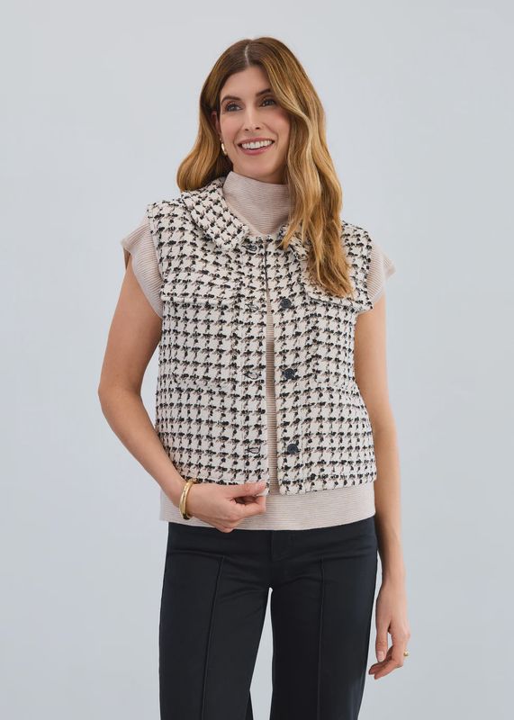 TWEED VEST
