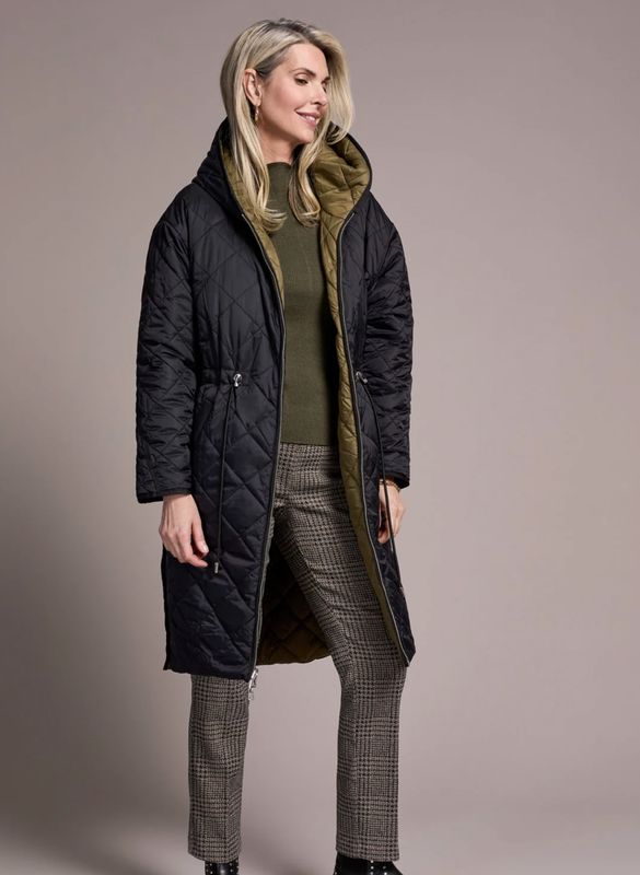 REVERSIBLE QUILTED PUFFER