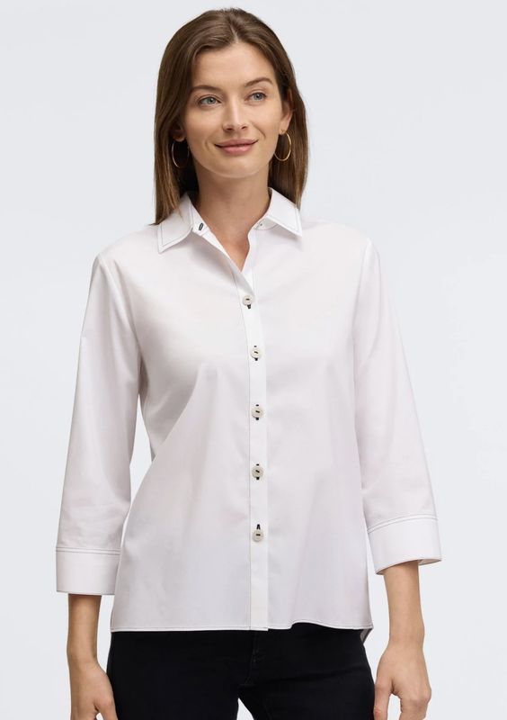 THE KELLY 3/4 CONTRAST SHIRT