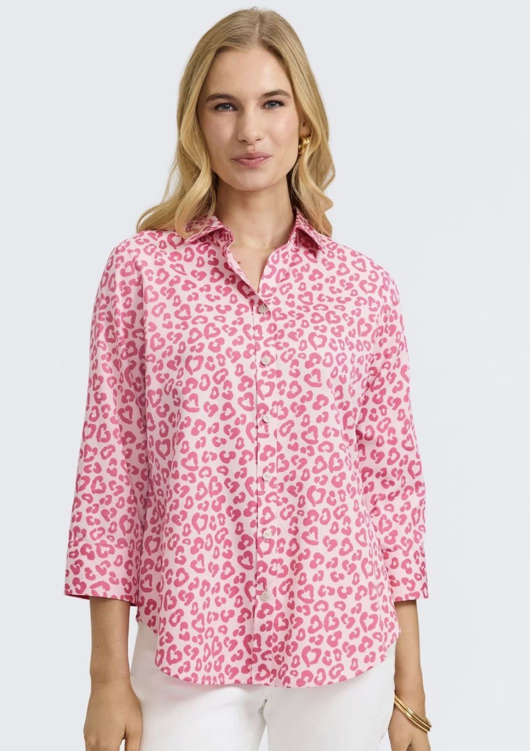 THE MARGIE PINK FLAMBE SHIRT