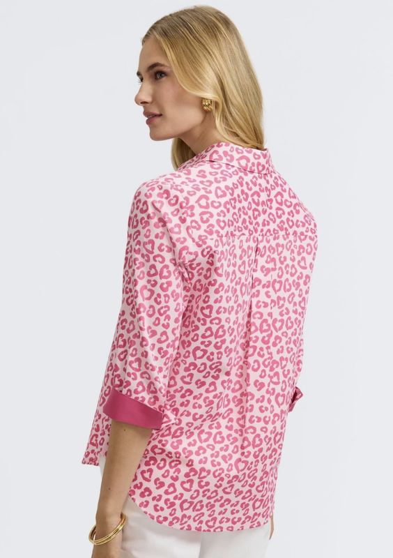 THE MARGIE PINK FLAMBE SHIRT