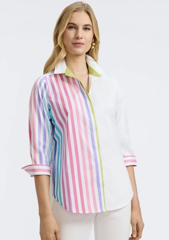 THE CHARLIE OMBRE STRIPE SHIRT