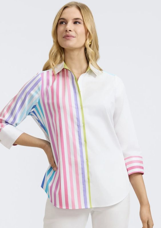 THE CHARLIE OMBRE STRIPE SHIRT