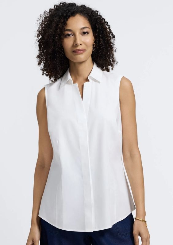 THE TAYLOR SLEEVELESS BLOUSE