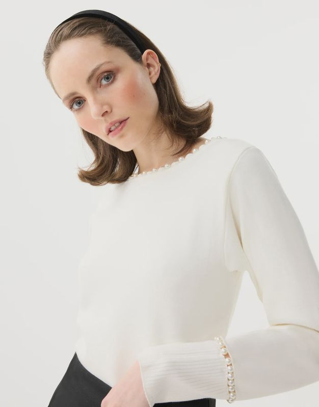 JESSICA PEARL SWEATER