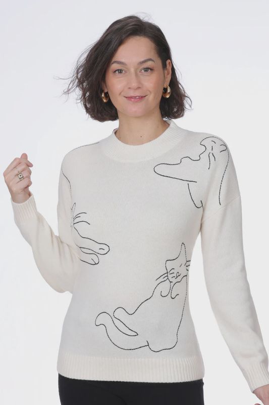 CAT LADY SWEATER