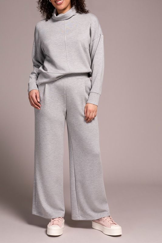 TECHNO LUX WIDE LEG PULL-ON PANTS