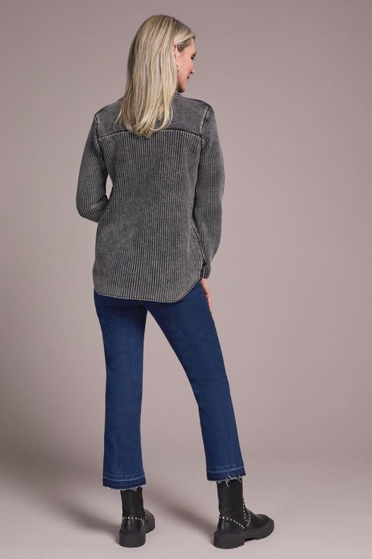 SPECIAL WASH SWEATER CARDIGAN