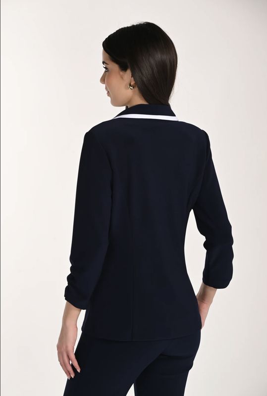 BLACK &amp; WHITE BLAZER