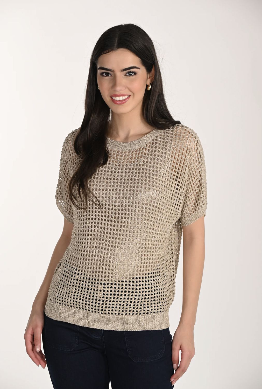 GOLD KNIT SWEATER