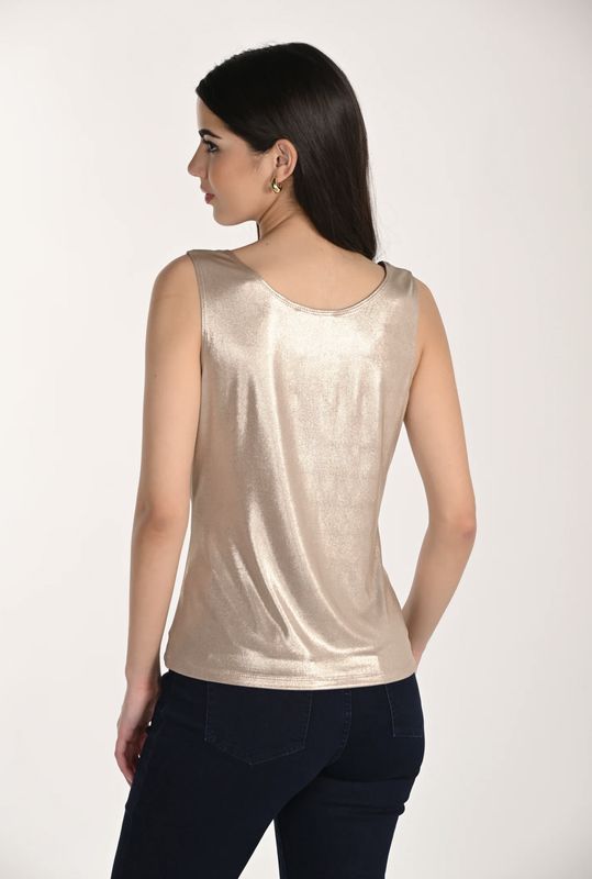 METALLIC SCOOP TANK