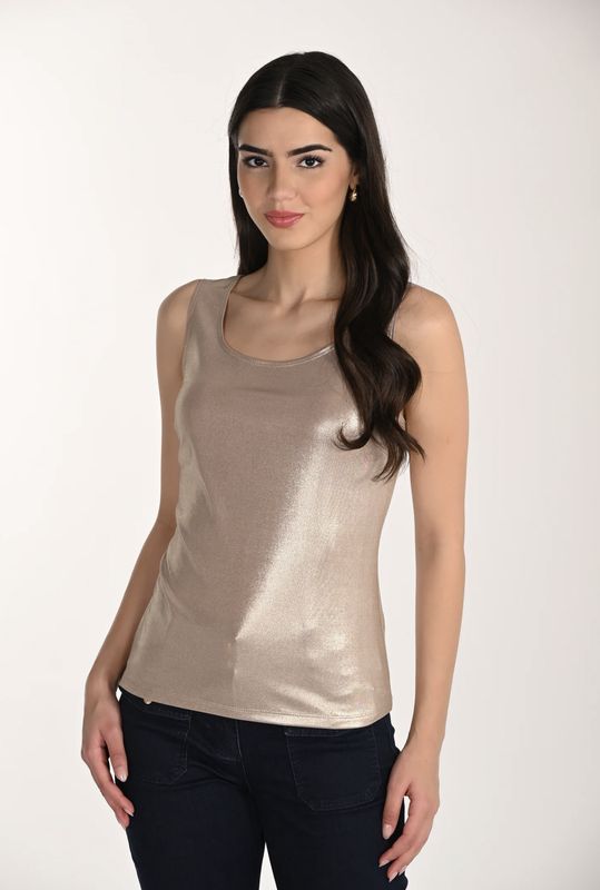 METALLIC SCOOP TANK