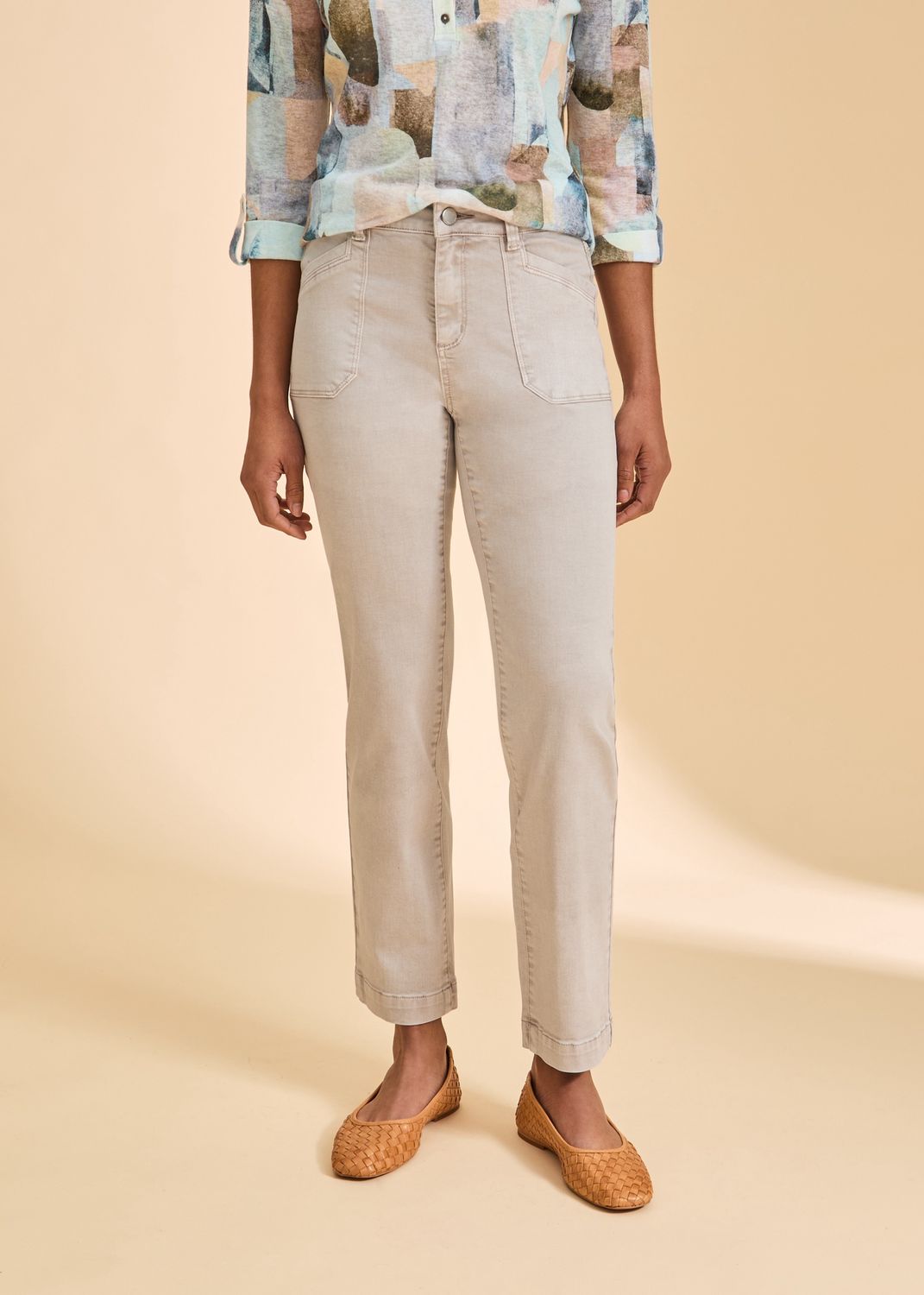 OLIVIA STRAIGHT ANKLE PANT