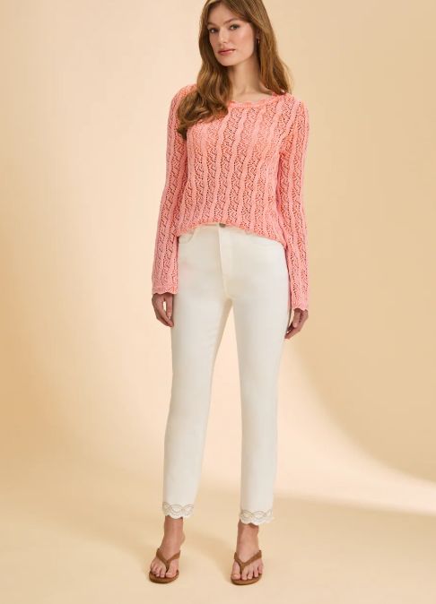 SUZANNE STRAIGHT LEG ANKLE PANT