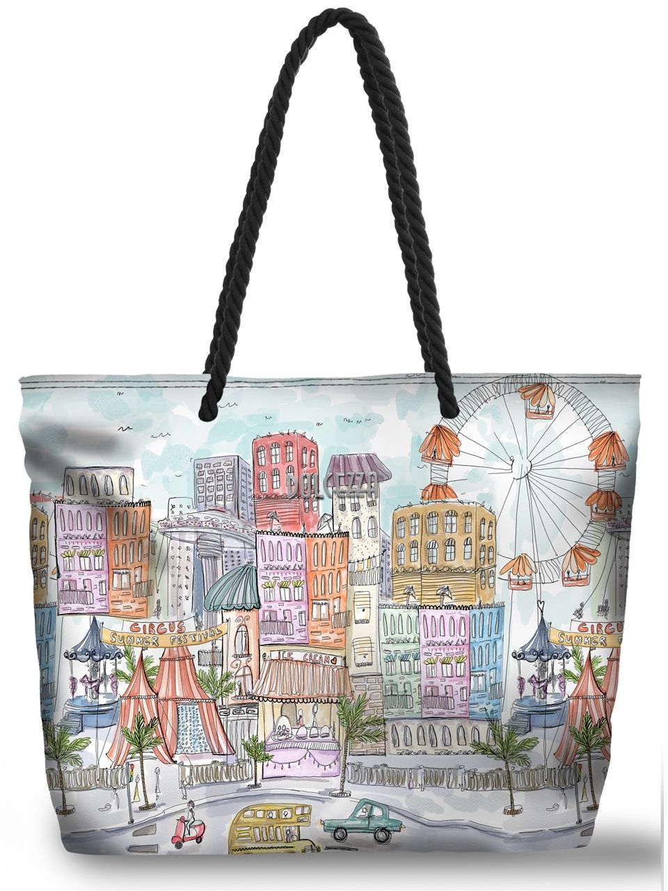 'CITY CIRCUS' TOTE