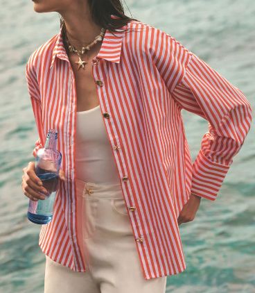 ROSIE STRIPED BLOUSE
