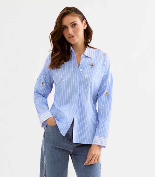 BLUE DRESS SHIRT