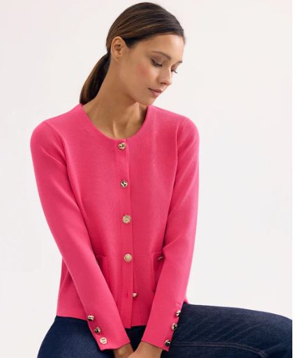 GOLD BUTTON CARDIGAN
