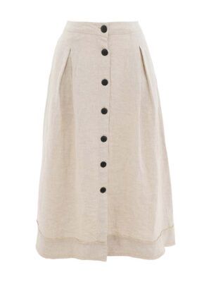 BUTTON-DOWN SKIRT