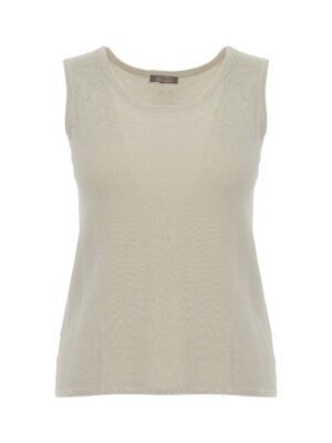 KNIT EMBELLISHED TANK