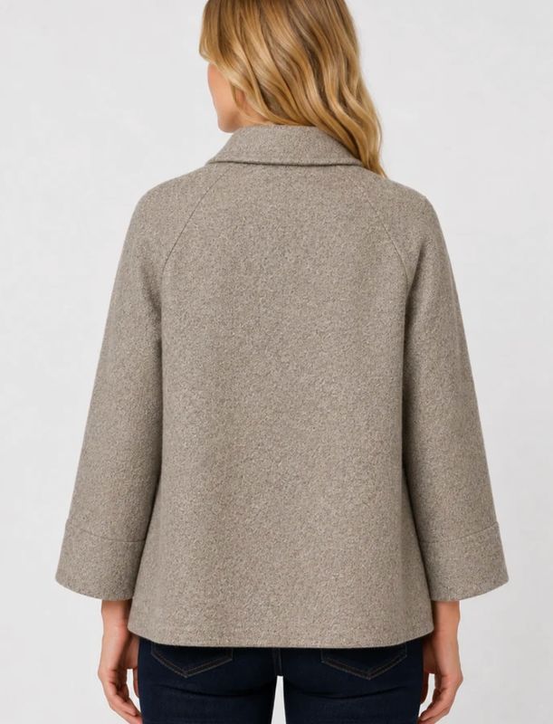 LONG SLEEVE BUTTON CARDIGAN