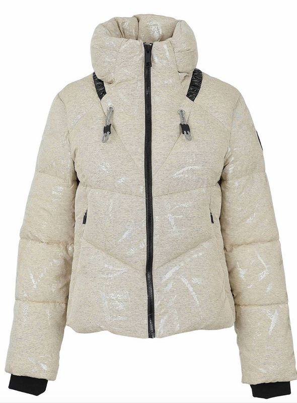 TAUPE PUFFER COAT