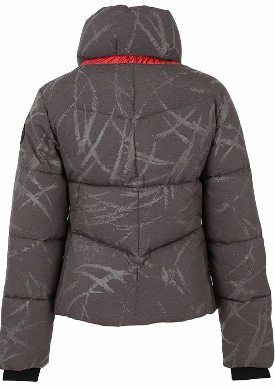GREY PUFFER COAT