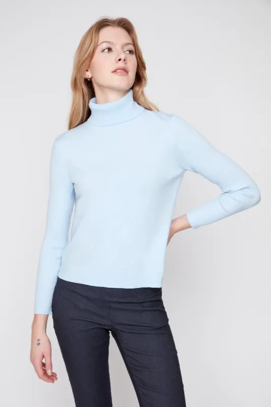 ESSENTIAL TURTLENECK KNIT SWEATER