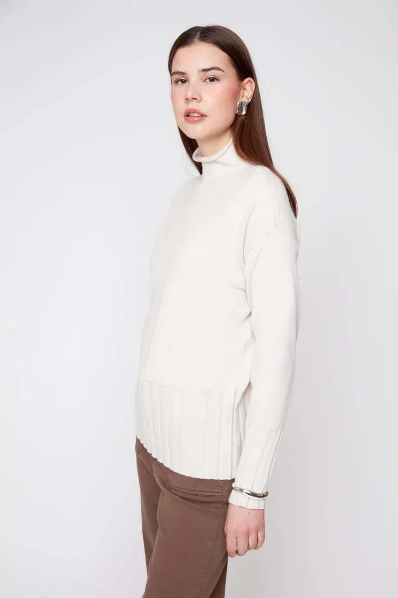 COMFY FUNNEL NECK SWEATER