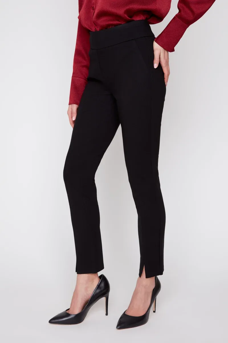 SLIM PULL-ON PANT
