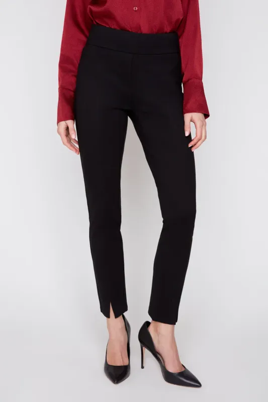 SLIM PULL-ON PANT