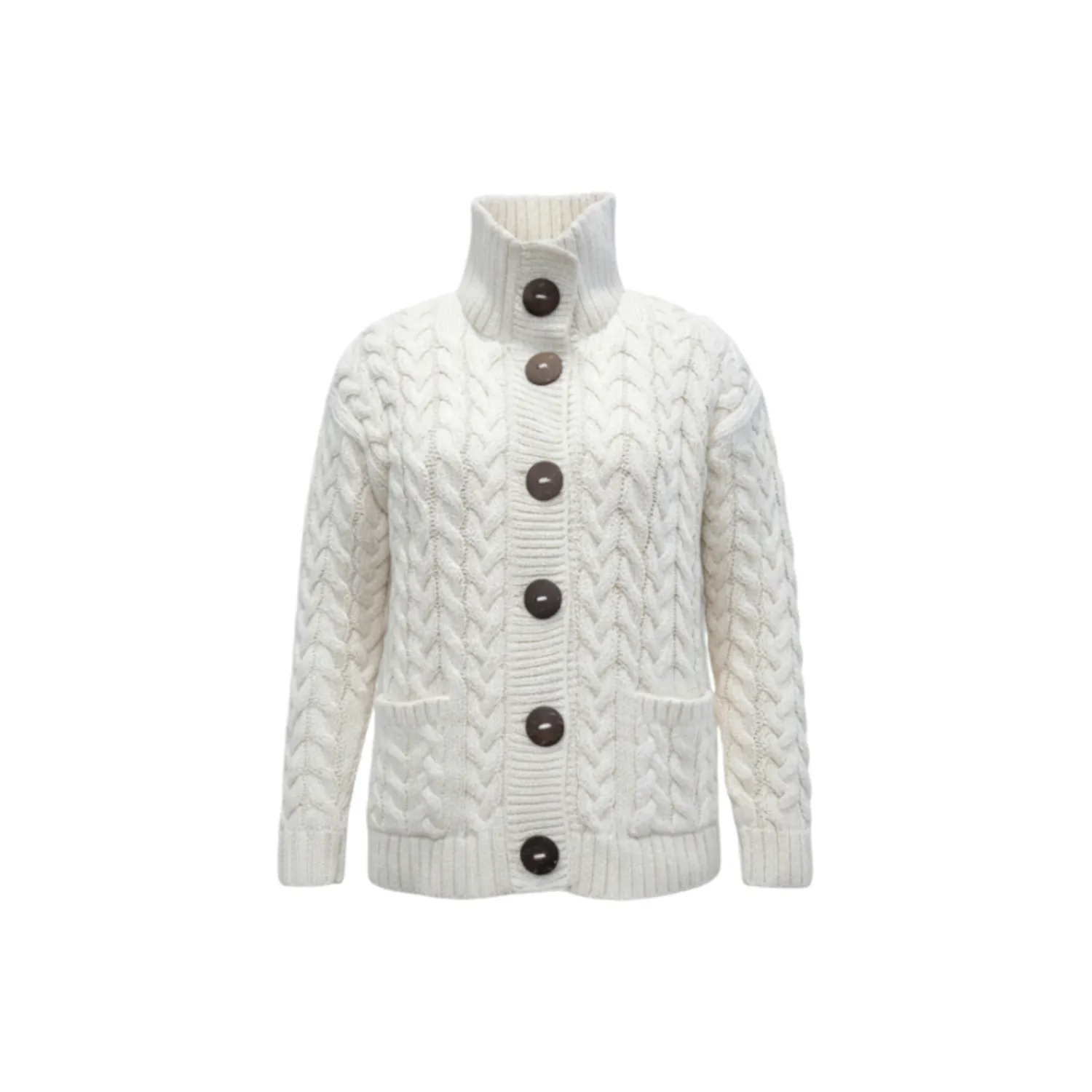 SUPER CABLE CARDIGAN