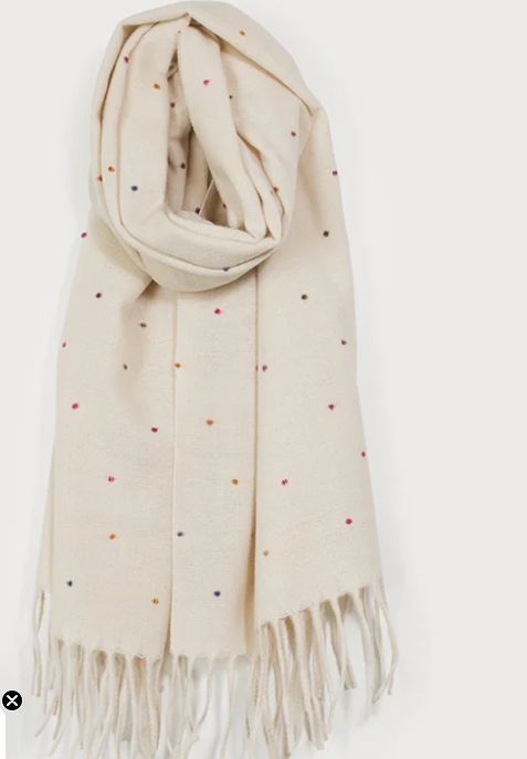 MINI DOTS SCARF/IVO
