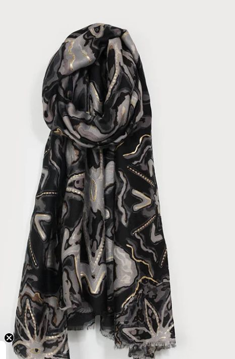 ABSTRACT PRINT SCARF