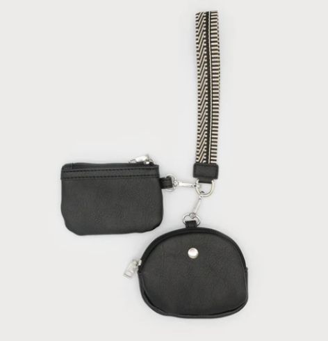 Coin purse with strap