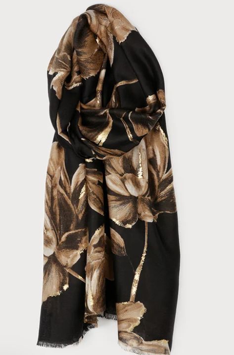 LGHTFLORAL PRNT SCARF
