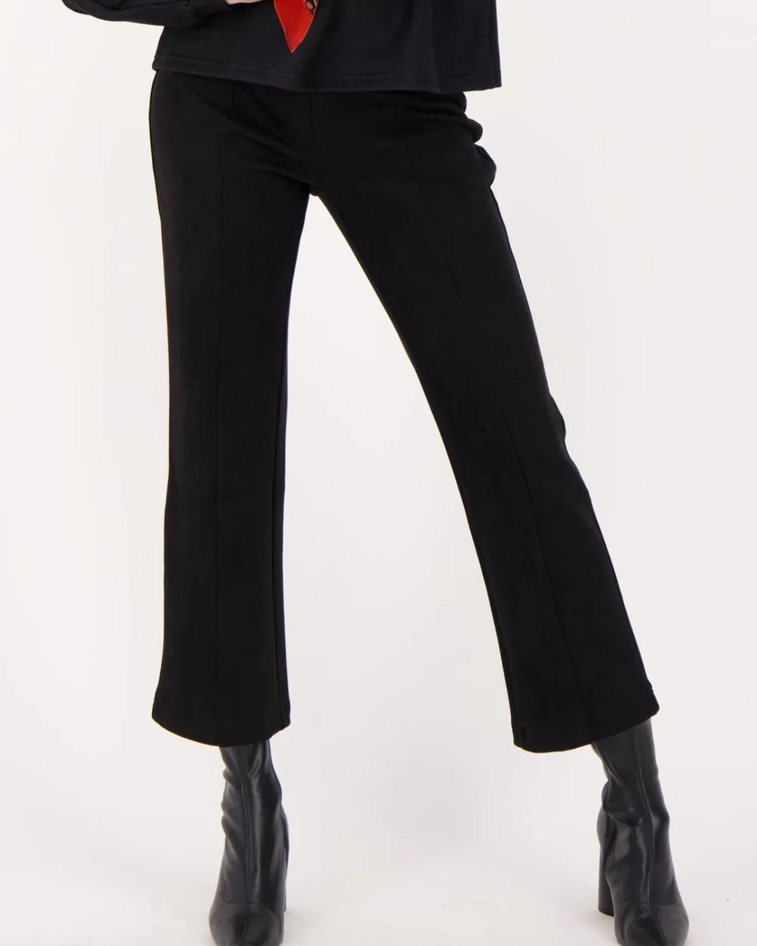 STRAIGHT LEG VEG SUEDE PANT