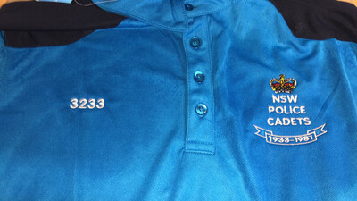 NSW Police Cadets Polo Shirt Various Colours