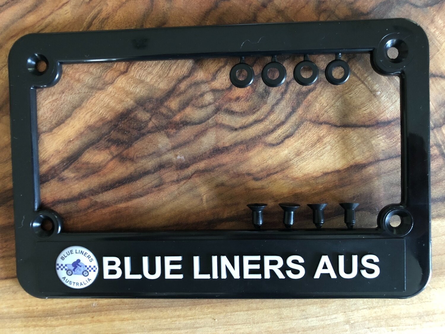 Blue Liners Number Plate Frame - Blue Liners Member Only Product