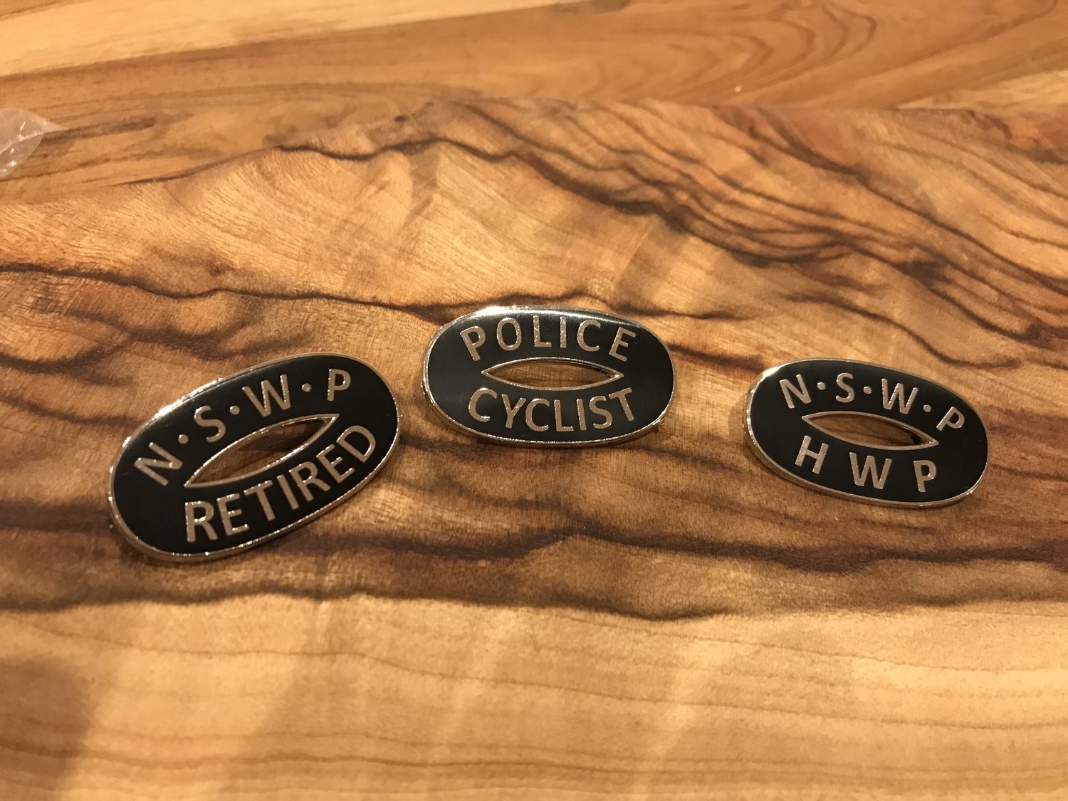 Replica Shoulder Badge COLLECTORS SET OF 3