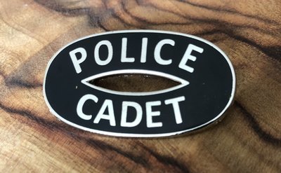 Oval Police Cadet Metal Replica