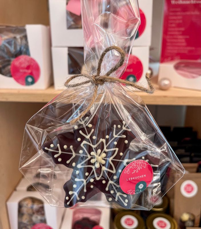 Lebkuchen Schneeflocke Lebkuchen Schneeflocke