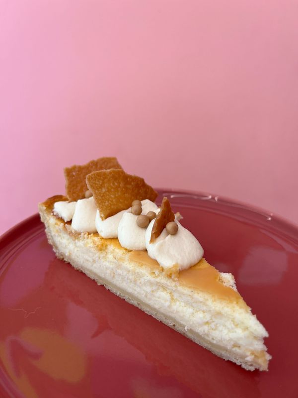 Käsekuchen mit Karamellsahne Käsekuchen mit Karamellsahne