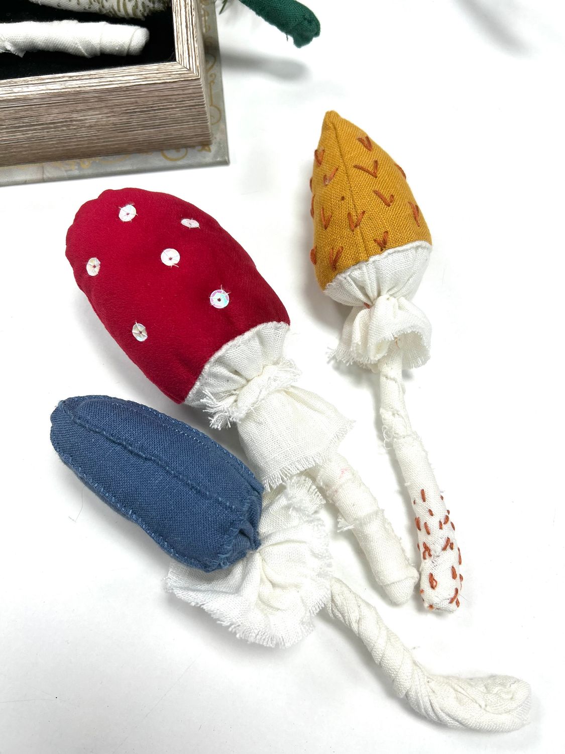 Warsztaty szycia ręcznego muchomorki i grzyby