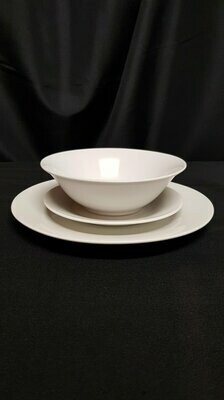 Crockery - Dinner Plate, Side Plate and/or Dessert Bowl