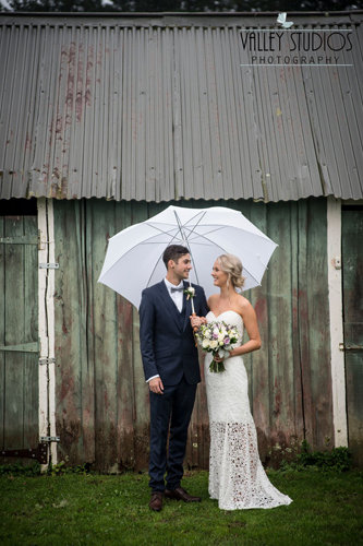 White Golf Umbrella